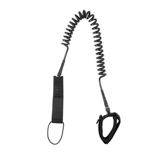 OEM High Strength Black Color Leg Rope Surfboard Leash With Ankle Cuff